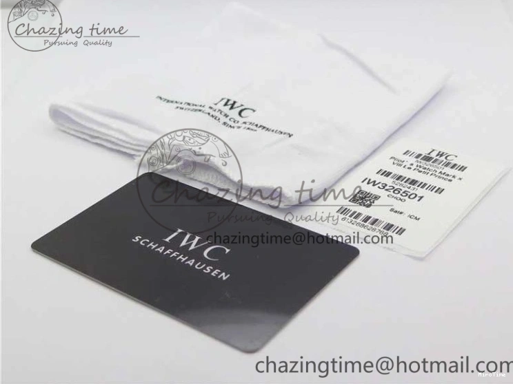 MIROTIME 0108 Affordable Mark XVII IW326501 FKF 1:1 Best Edition Black Dial on Black Leather Strap 7131